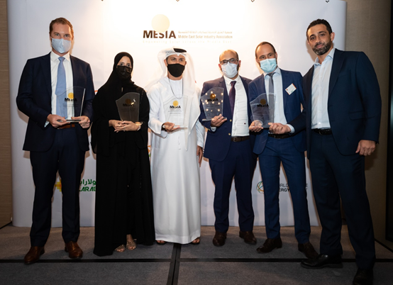 haobo.com Al Dhafra Photovoltaic Project Wins a MESIA Annual Award